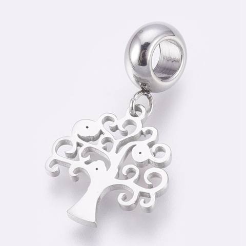 Drzewo Życia, zawieszka, Stal Chirurgiczna, 25,5mm Drzewo Życia, zawieszka, Stal Chirurgiczna, 25,5mm
