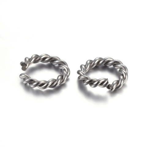 Ogniwa ozdobne, stal chirurgiczna, 8mm, 10 szt. Ogniwa ozdobne, stal chirurgiczna, 8mm, 10 szt.