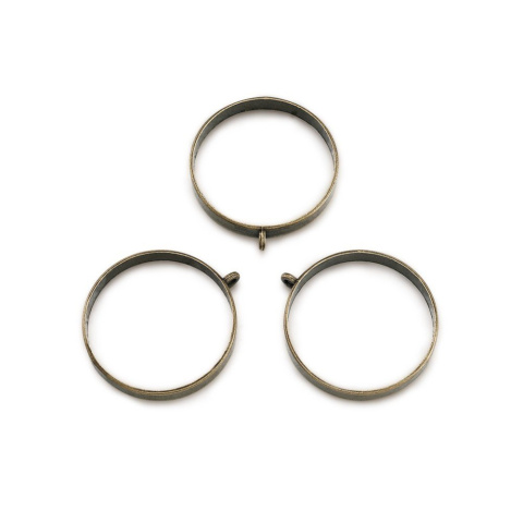 Baza koło 1szt. 38mm kolor: antyczny brąz Baza koło 1szt. 38mm kolor: antyczny brąz