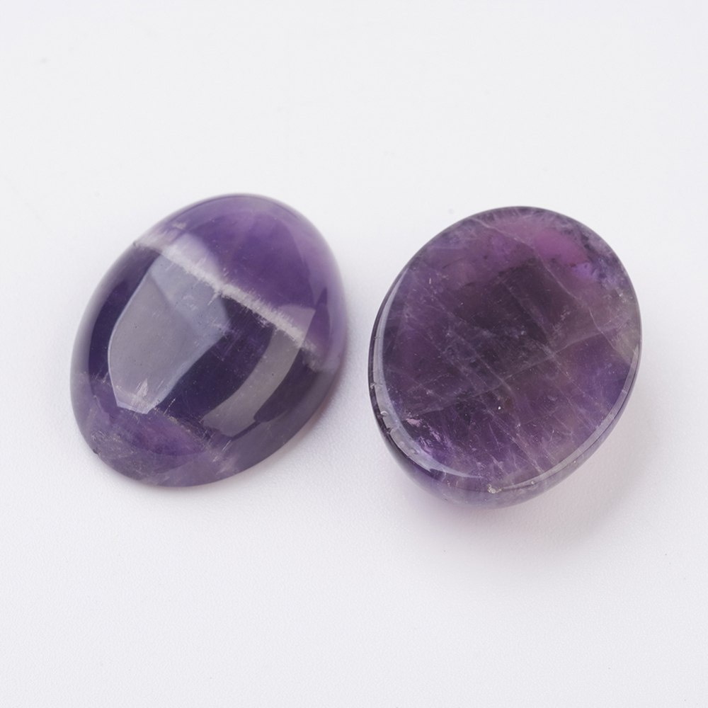 Ametyst, Kaboszon 13x18mm, owalny Ametyst, Kaboszon 13x18mm, owalny