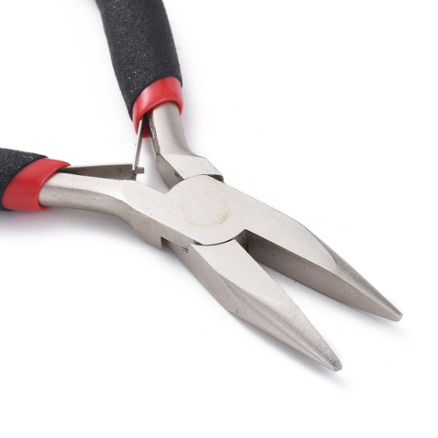 Szczypce do biżuterii z przecinakiem, 13cm Szczypce do biżuterii z przecinakiem, 13cm