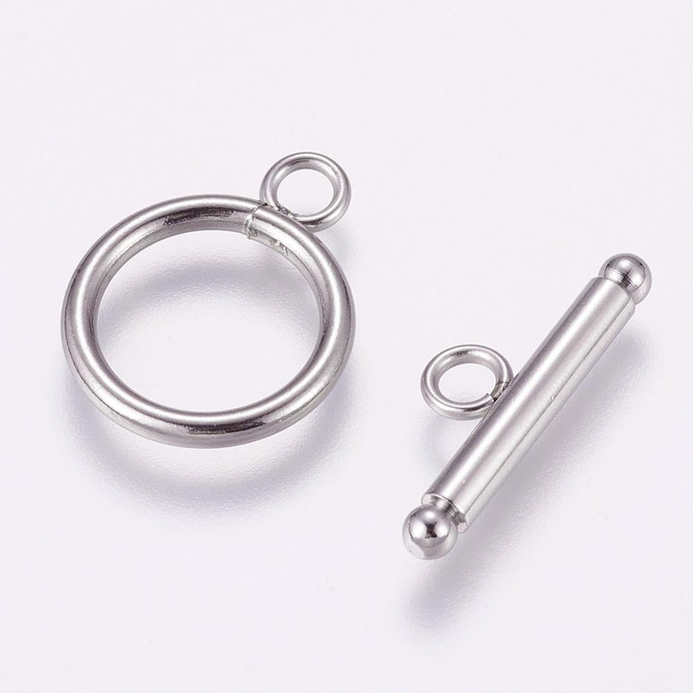 Zapięcie, Stal chirurgiczna, 16mm; Toggle Zapięcie, Stal chirurgiczna, 16mm; Toggle