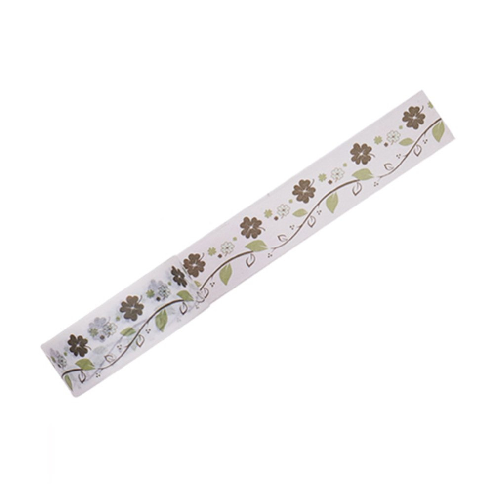 Dekoracyjna taśma samoprzylepna, papierowa, kwiaty 15mmx3m Dekoracyjna taśma samoprzylepna, papierowa, kwiaty 15mmx3m