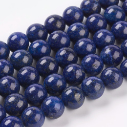 Lapis Lazuli, koraliki 10mm, 19szt.(sznur)