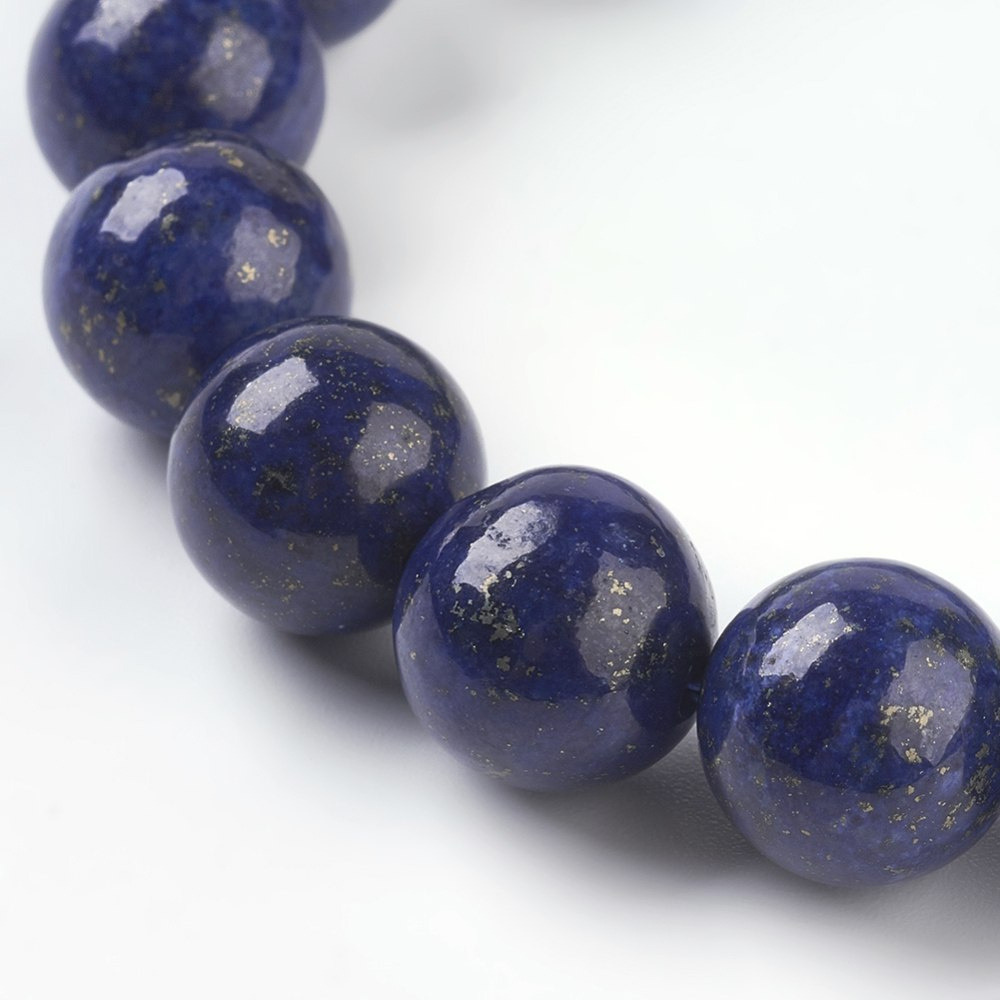Lapis Lazuli, koraliki 10mm, 19szt.(sznur)