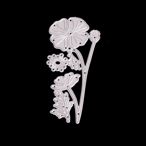 Wykrojnik kwiat 4,7x9,1cm