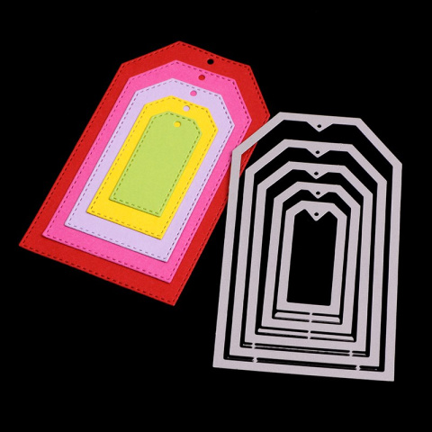 Wykrojnik ramka 6,5x11,4cm Wykrojnik ramka 6,5x11,4cm