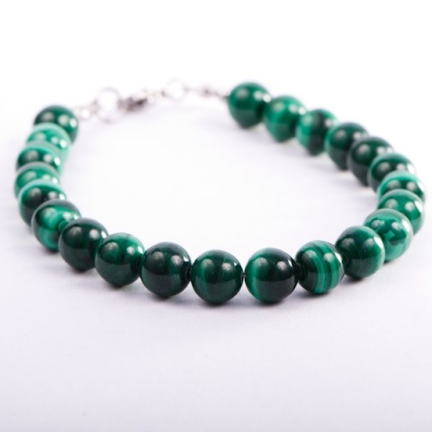 Bransoletka Malachit, handmade Bransoletka Malachit, handmade