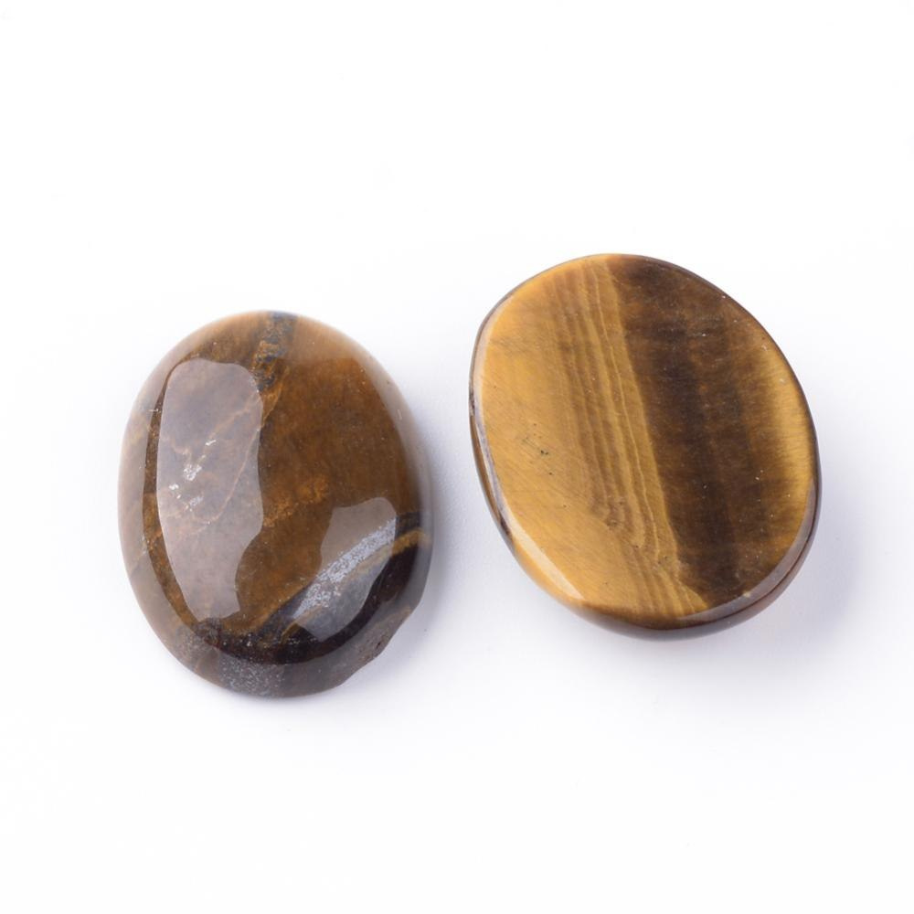 Tygrysie oko, Kaboszon 25x18x7mm, owalny Tygrysie oko, Kaboszon 25x18x7mm, owalny