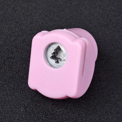 Dziurkacz ozdobny choinka, 8x8mm, kolor seledynowy