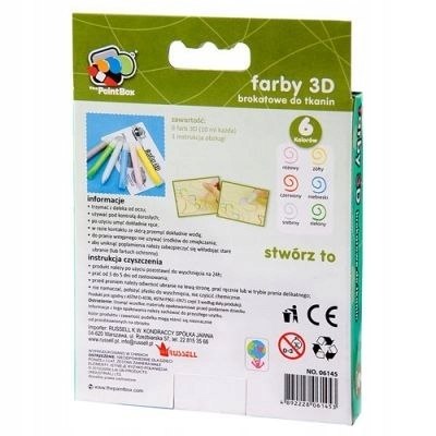 Farby 3D do tkanin