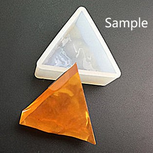Forma silikonowa, trójkąt do odlewania żywicy 34mm