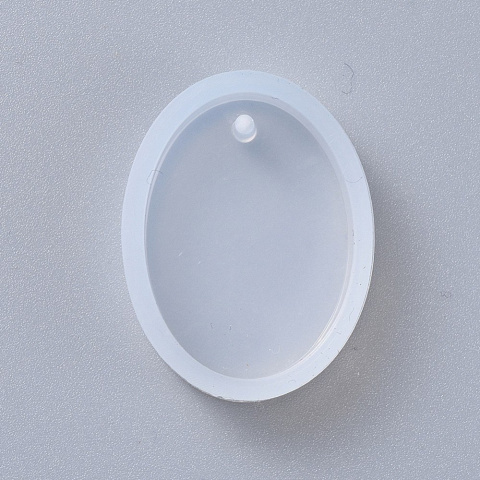 Forma silikonowa, owal do odlewania żywicy 21mm Forma silikonowa, owal do odlewania żywicy 21mm