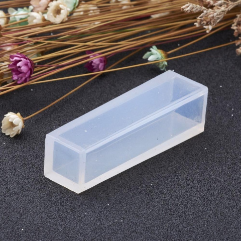 Forma silikonowa, prostopadłościan do odlewania żywicy 49mm