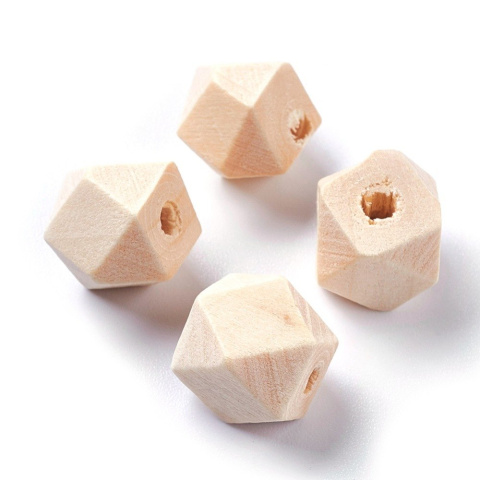 Koraliki drewniane, 10 szt. 13mm, do malowania Koraliki drewniane, 10 szt. 13mm, do malowania