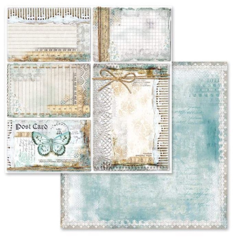 Stamperia Blok Papierów Scrap. 30X30Cm Atelier 10 szt. Stamperia Blok Papierów Scrap. 30X30Cm Atelier 10 szt.