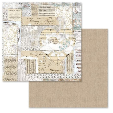 Stamperia Blok Papierów Scrap. 30X30Cm Atelier 10 szt. Stamperia Blok Papierów Scrap. 30X30Cm Atelier 10 szt.