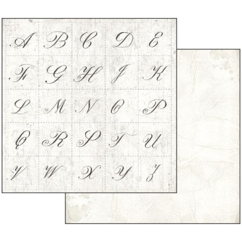 Stamperia Blok Papierów 30X30Cm Listy I Piwonie 10Szt. Stamperia Blok Papierów 30X30Cm Listy I Piwonie 10Szt.