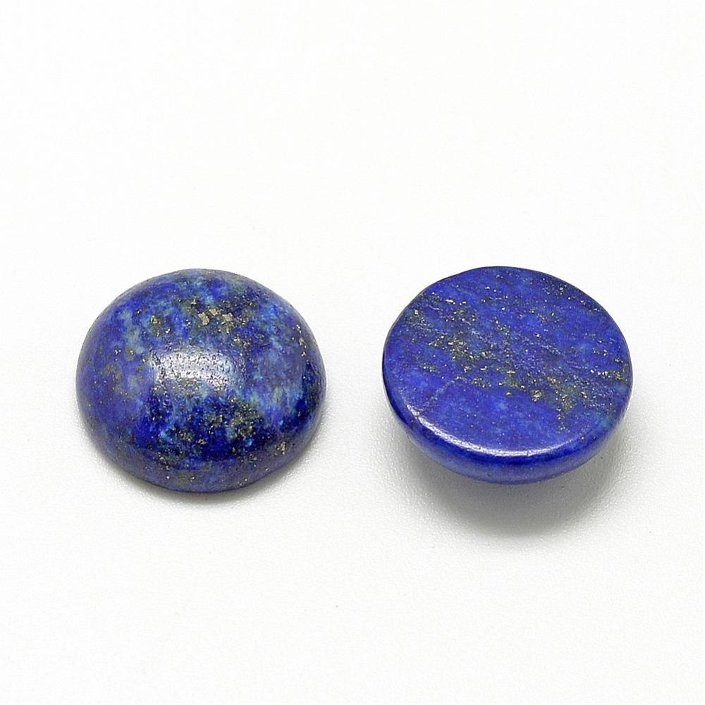 Lapis lazuli, Kaboszon 16x6mm, półokrągły Lapis lazuli, Kaboszon 16x6mm, półokrągły