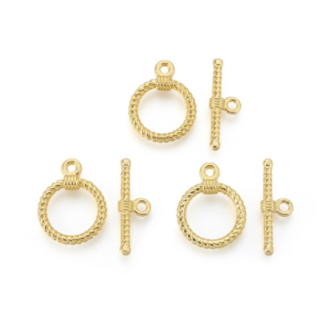 Zapięcie ozdobne, złoty, 22x17,5mm; Toggle Zapięcie ozdobne, złoty, 22x17,5mm; Toggle