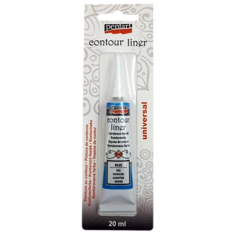 Pentart Konturówka 20 ml Niebieski Pentart Konturówka 20 ml Niebieski