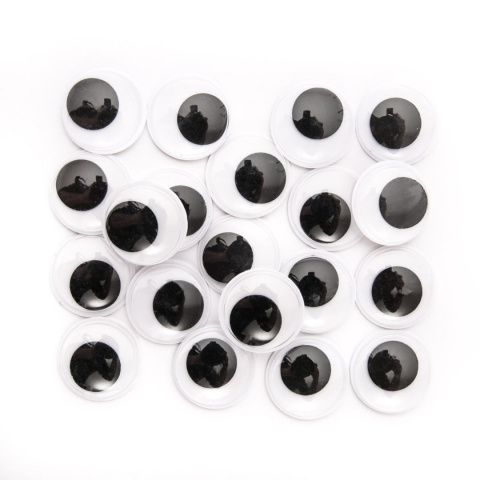 Ruchome oczka 20 mm (20 szt.) Ruchome oczka 20 mm (20 szt.)