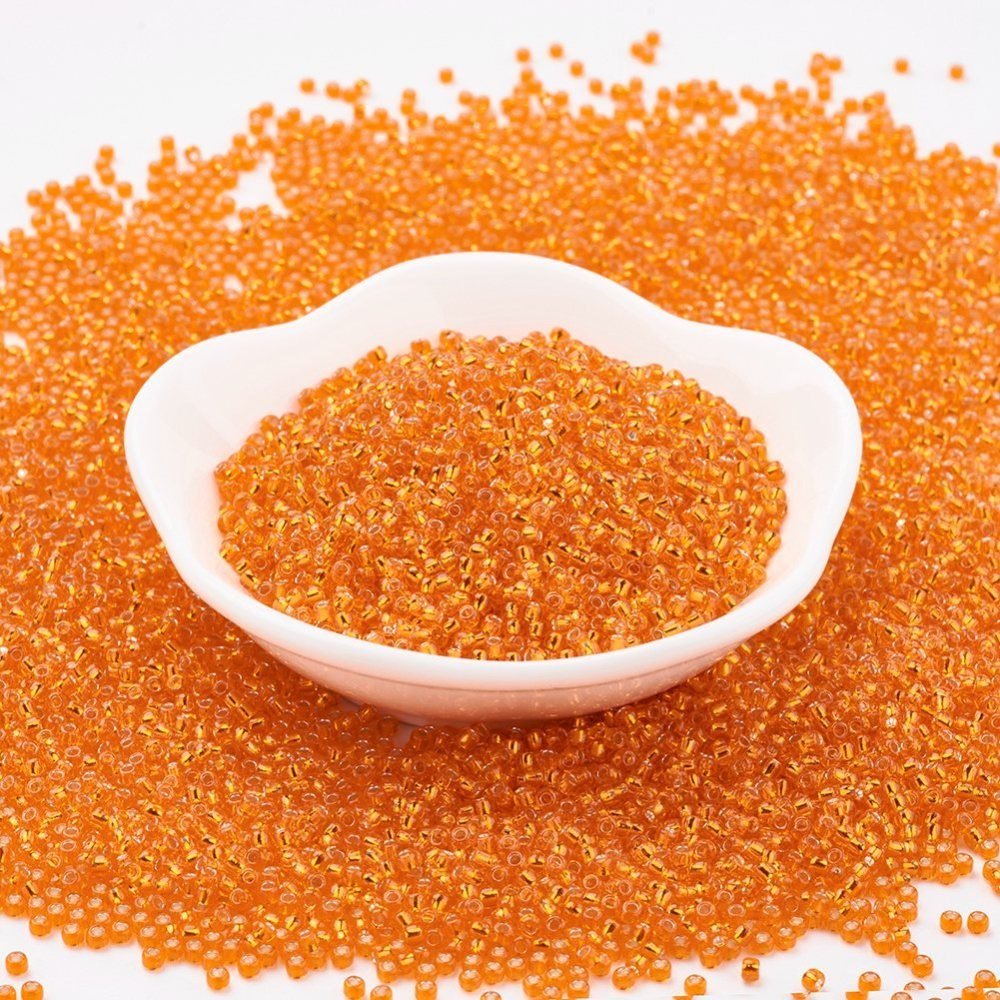 TOHO® pomarańczowy koraliki 11/0 (2mm), 10g (ok. 820szt) TOHO® pomarańczowy koraliki 11/0 (2mm), 10g (ok. 820szt)