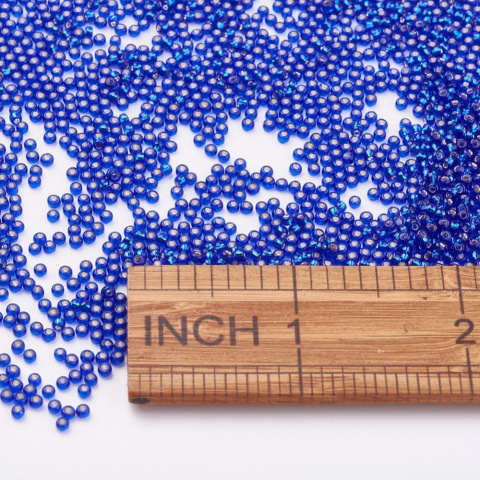 TOHO® niebieskie koraliki 11/0 (2mm), 10g (ok. 820szt) TOHO® niebieskie koraliki 11/0 (2mm), 10g (ok. 820szt)