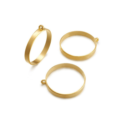 Baza wisior koło 38mm złoty