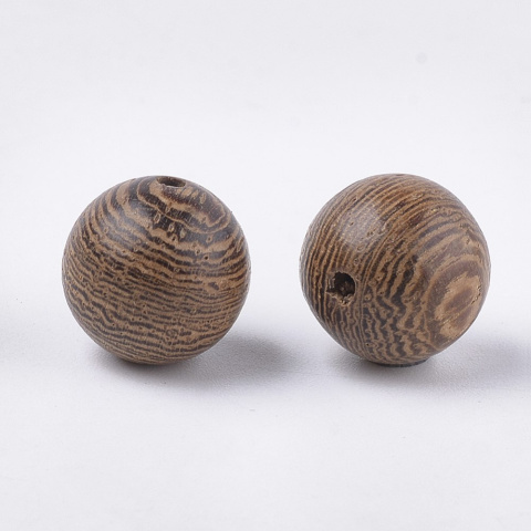 Koraliki drewniane, 50szt. 12 mm okrągłe Koraliki drewniane, 50szt. 12 mm okrągłe