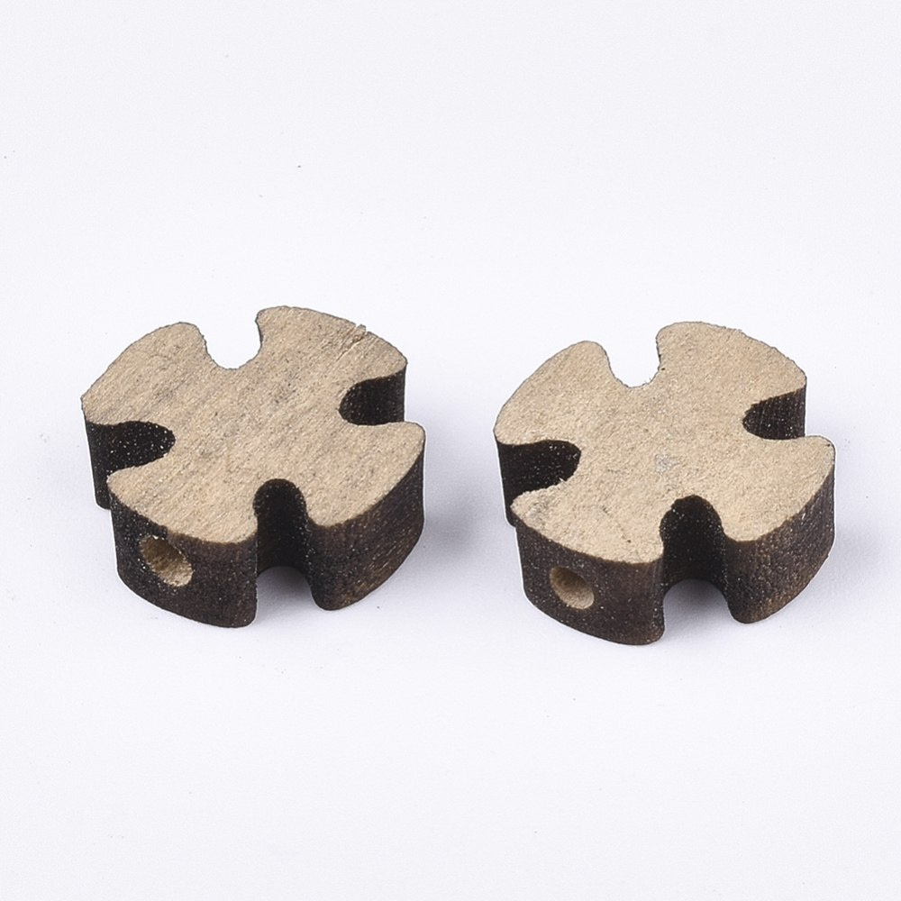 Koraliki drewniane, krzyż 5 szt. 12,5mm Koraliki drewniane, krzyż 5 szt. 12,5mm