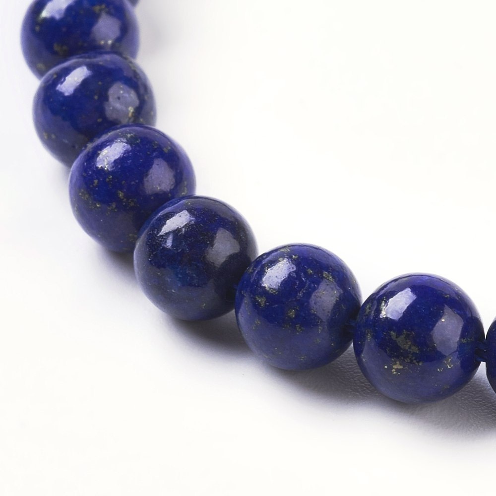Koraliki Lapis Lazuli, Kula 6mm, 30szt.