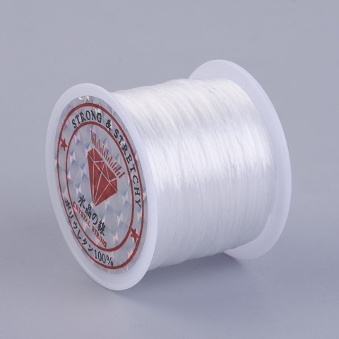 Żyłka / gumka elastyczna, jubilerska 0,5mm 45m Żyłka / gumka elastyczna, jubilerska 0,5mm 45m