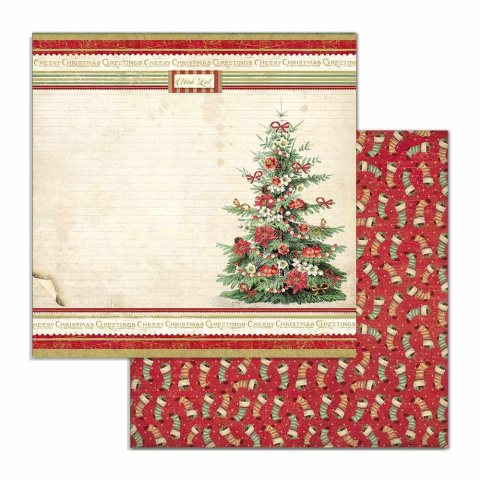 Stamperia Blok Papierów do scrapbookingu 20x20cm 10szt - CLASSIC CHRISTMAS Stamperia Blok Papierów do scrapbookingu 20x20cm 10szt - CLASSIC CHRISTMAS