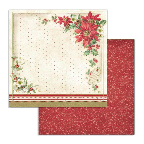 Stamperia Blok Papierów do scrapbookingu 20x20cm 10szt - CLASSIC CHRISTMAS Stamperia Blok Papierów do scrapbookingu 20x20cm 10szt - CLASSIC CHRISTMAS