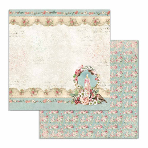 Stamperia Blok Papierów do scrapbookingu 20x20cm 10szt - Pink Christmas Stamperia Blok Papierów do scrapbookingu 20x20cm 10szt - Pink Christmas