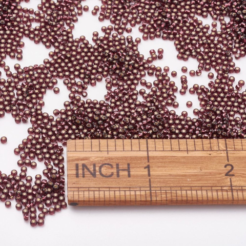 TOHO® brązowe koraliki 11/0 (2mm), 5g (ok. 410szt) TOHO® brązowe koraliki 11/0 (2mm), 5g (ok. 410szt)