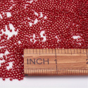 TOHO® czerwone koraliki 11/0 (2mm), 5g (ok. 410szt)