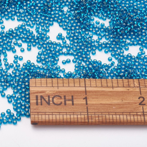 TOHO® turkusowe koraliki 11/0 (2mm), 5g (ok. 410szt)