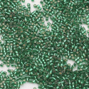 TOHO® zielone koraliki 15/0 (1,5mm), 5g (ok. 1078 szt)