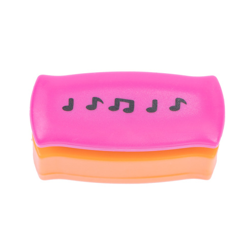 Brzegowy dziurkacz ozdobny nuty, 8x44mm, pomarańczowy