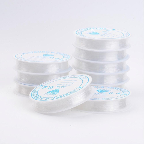 Żyłka / gumka elastyczna, jubilerska 0,7mm 8,5m Żyłka / gumka elastyczna, jubilerska 0,7mm 8,5m