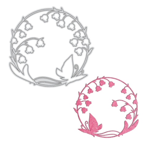 Wykrojnik konwalie 97x94mm