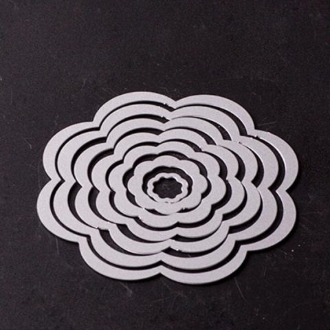 Wykrojnik kwiaty 7 szt. 12-78mm