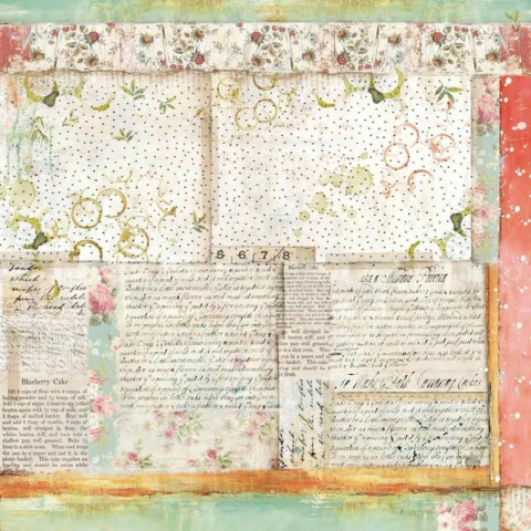 Stamperia papier dwustronny 30X30cm 1 szt.