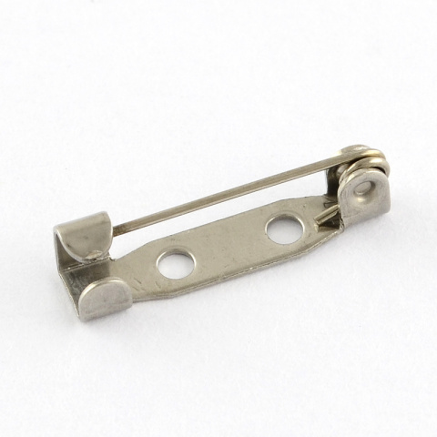 Baza do broszki 25x5mm, Stal chirurgiczna, 2szt. Baza do broszki 25x5mm, Stal chirurgiczna, 2szt.
