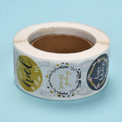 Naklejki samoprzylepne na rolce na imprezę