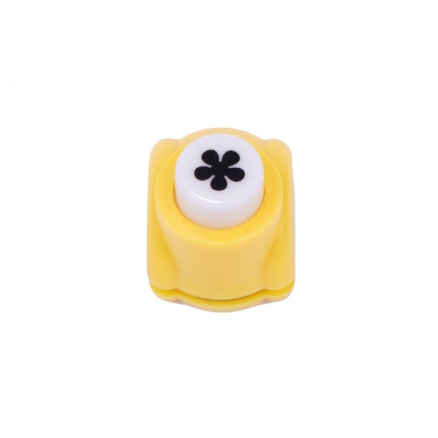 Dziurkacz ozdobny kwiat, 8x9mm, kolor fioletowy