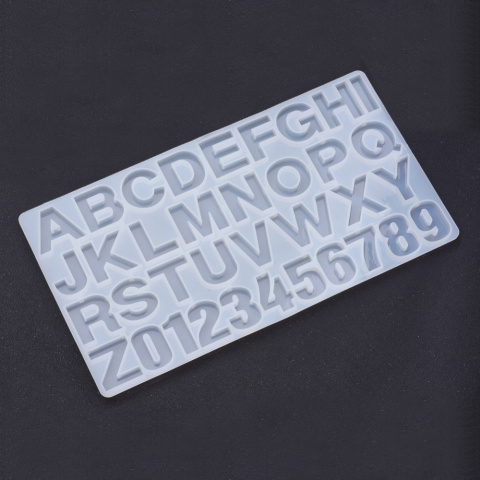 Forma silikonowa, litery do odlewania żywicy 360mm Forma silikonowa, litery do odlewania żywicy 360mm
