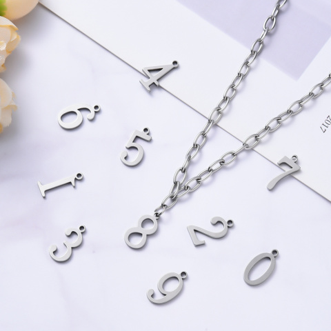 Zestaw zawieszek liczby 10szt. Stal Chirurgiczna